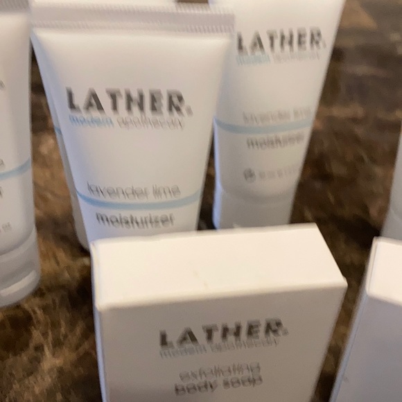 lather Bath & Body All Lather Products Brand New All Sample Size